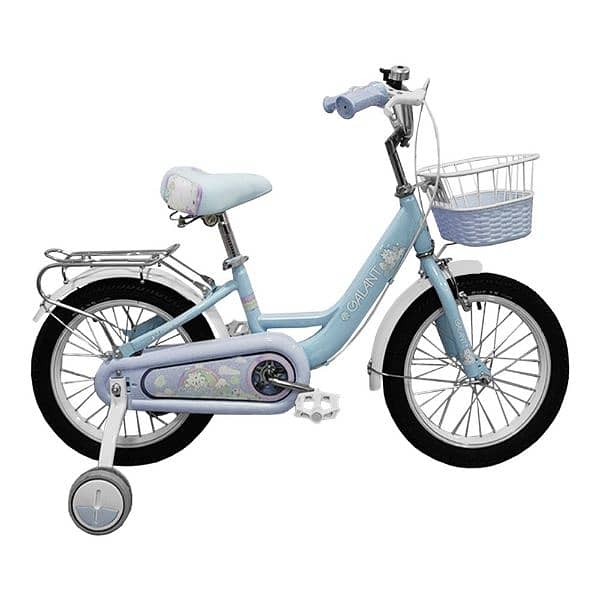 Bicycle With Rainbow Stickers & 2 Seats 16" 3