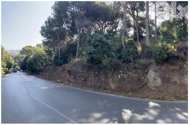 Ain Saadeh land 2023 sqm main road near Sagesse High school #6569 2