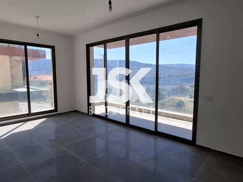 L17728 - Apartment With Garden For Sale In Baabdat 0