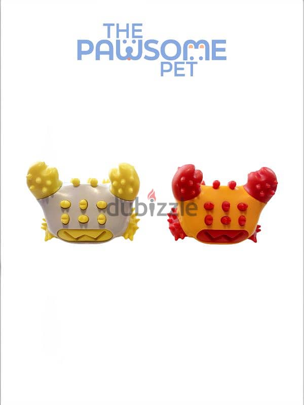 Pawsome's crab toothbrush 0