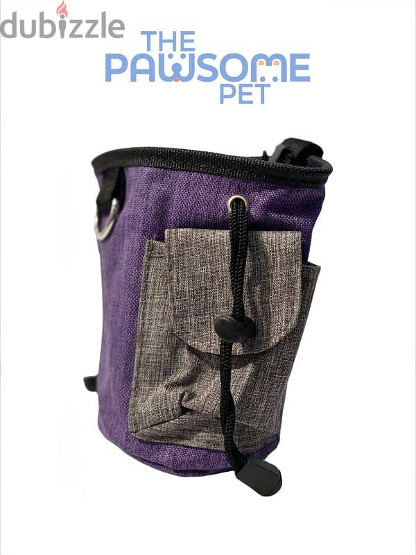 Pawsome's pet treat bag 1