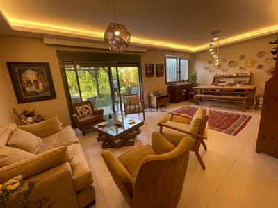 Hazmieh New Mar Takla/ Apartment Furnished for sale + Garden/Amenities