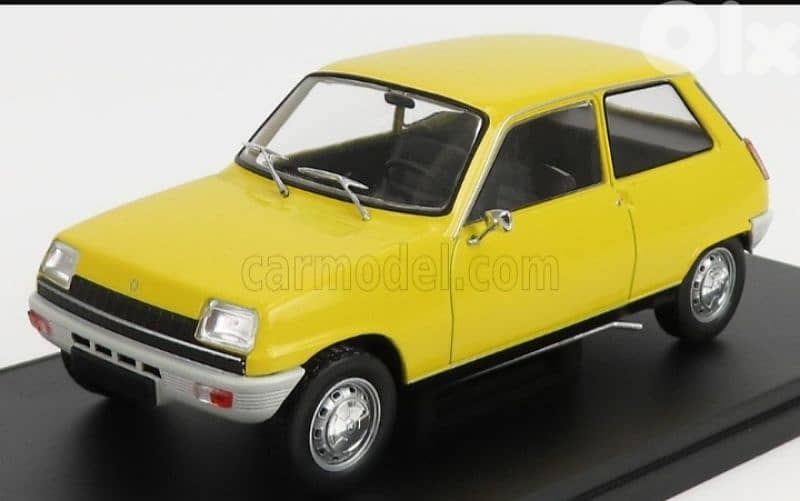 Renault R5 1973 diecast car model 1;24 0