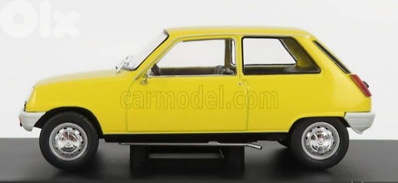 Renault R5 1973 diecast car model 1;24 1