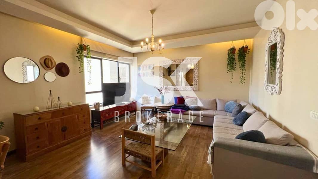 L16183-Charming & Furnished Apartment For Sale in Achrafieh, Sassine 0