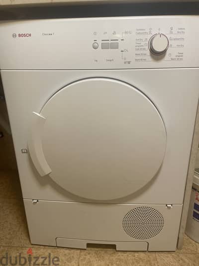 dryer Bosch machine