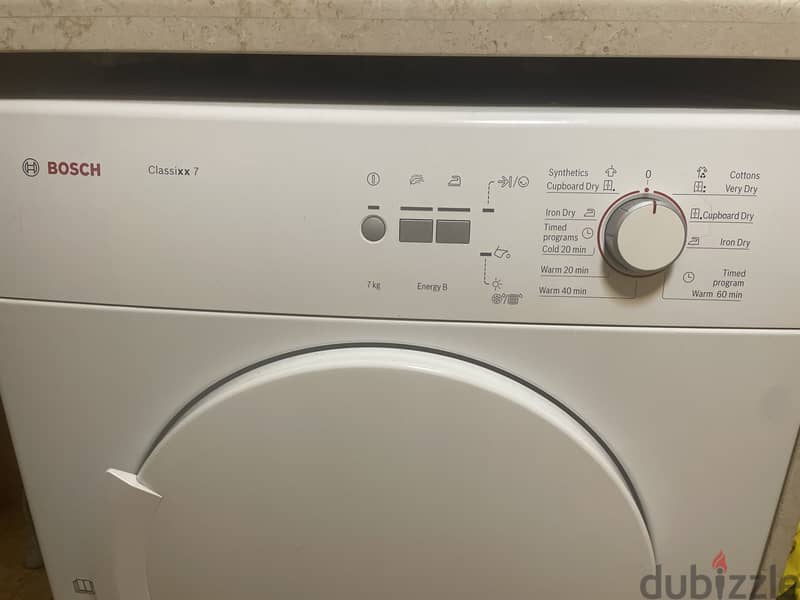 dryer Bosch machine 6