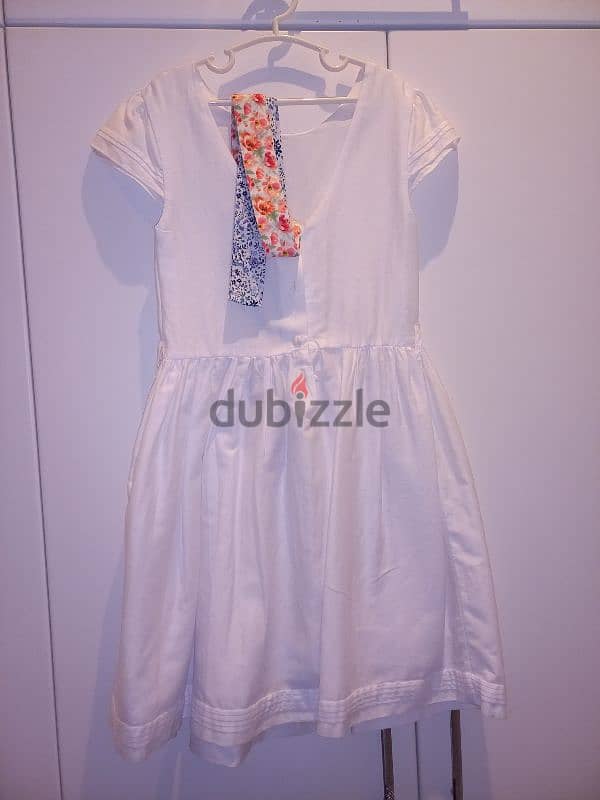 Elegant White Princess Dress - 12Y - Perfect for Events 1