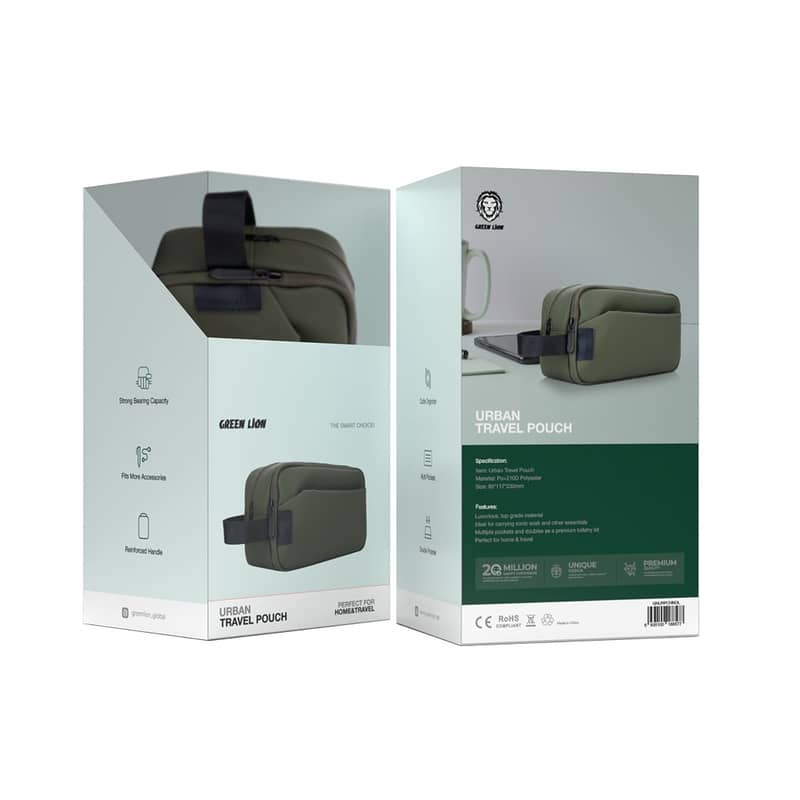 Green Lion Urban Travel Pouch 4