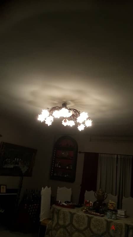 antique premium Lalique ceiling lamp 0