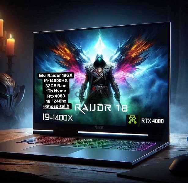 MSI Raider 18 HX GAMEING LAPTOP 0