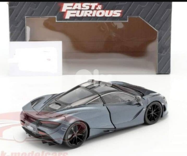 Mclaren 720S (Fast & Furious) diecast car model 1;24 4