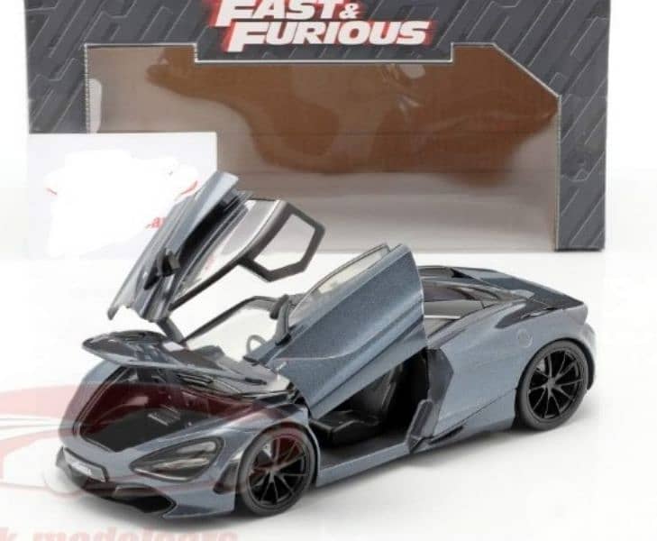Mclaren 720S (Fast & Furious) diecast car model 1;24 6