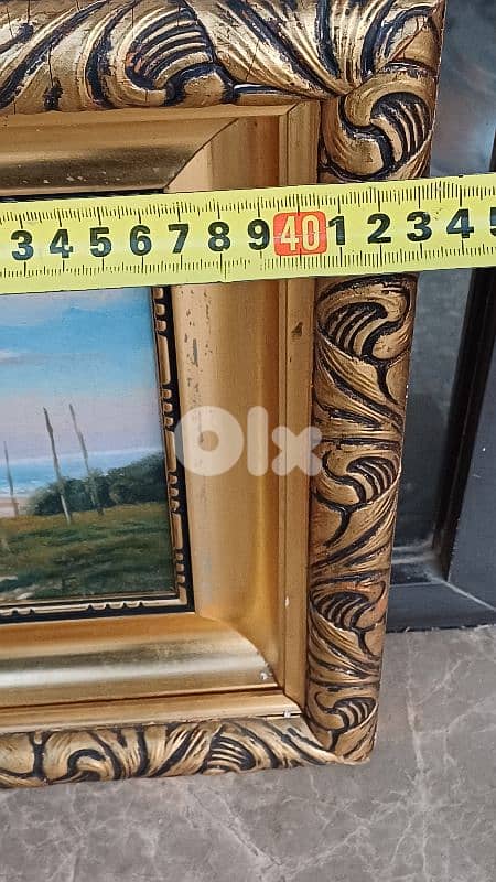 لوحة رسم زيتي اوروبية 9