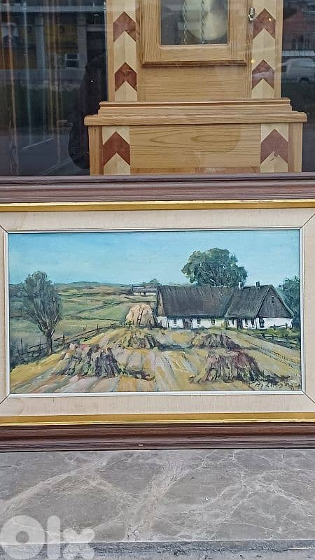 لوحة رسم زيتي 1