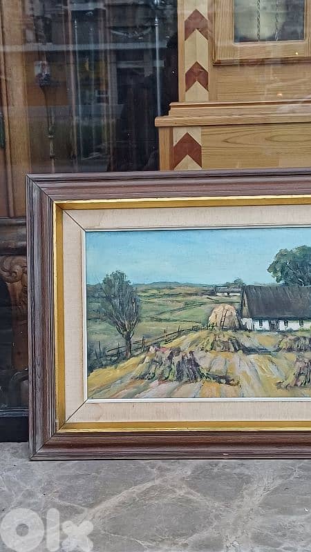 لوحة رسم زيتي 3