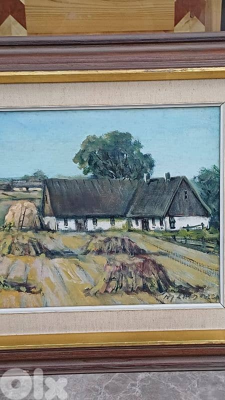 لوحة رسم زيتي 4