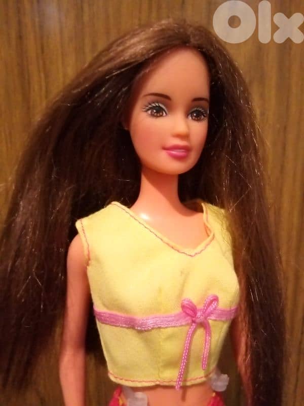 TERESA SECRET MESSAGES Barbie Mattel2000 Great doll bend legs+Shoes=26 3