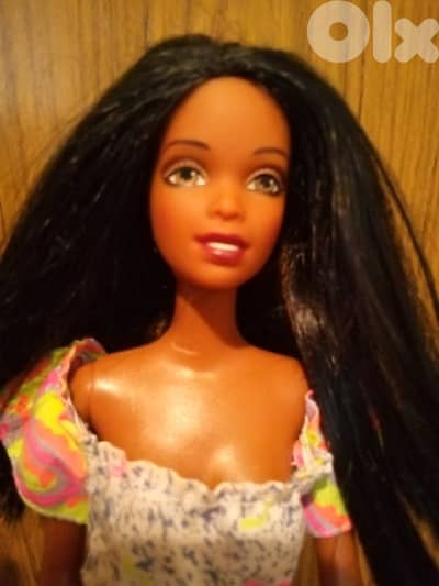 PURSES GALORE CHRISTIE Barbie AA Rare Mattel2002 great doll+shoes+bag.