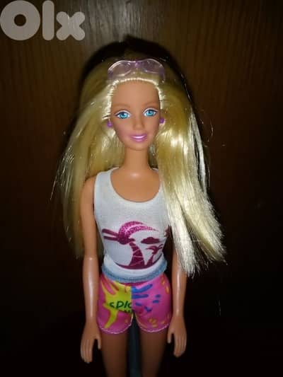 Barbie HAWAii Mattel Great doll year 1999 in swim wear +sunglasses=30$