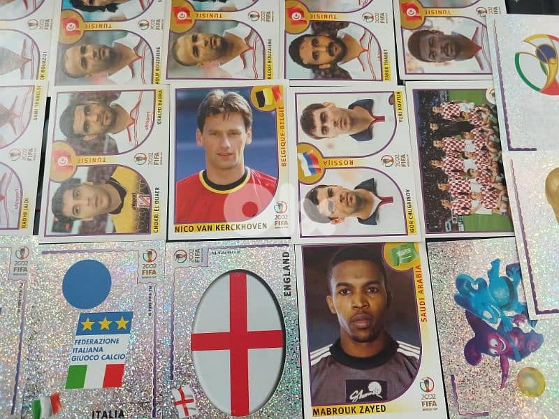 Panini Original 23 Stickers 2002 02 Korea and Japan world cup football 2