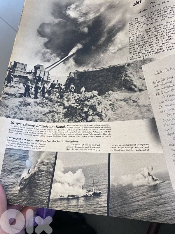 مجلة عسكرية نازي الماني عن اخبار المعارك اصدار شباط ١٩٤١ Nazi magazine 12