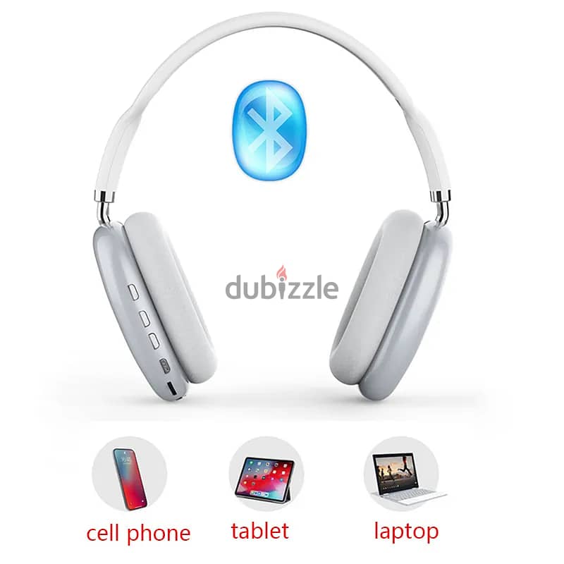 P9 Wireless Bluetooth Headphones with Mic Stereo Earphones 6