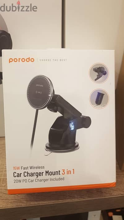 Porodo car charger mount PD-MCCCM