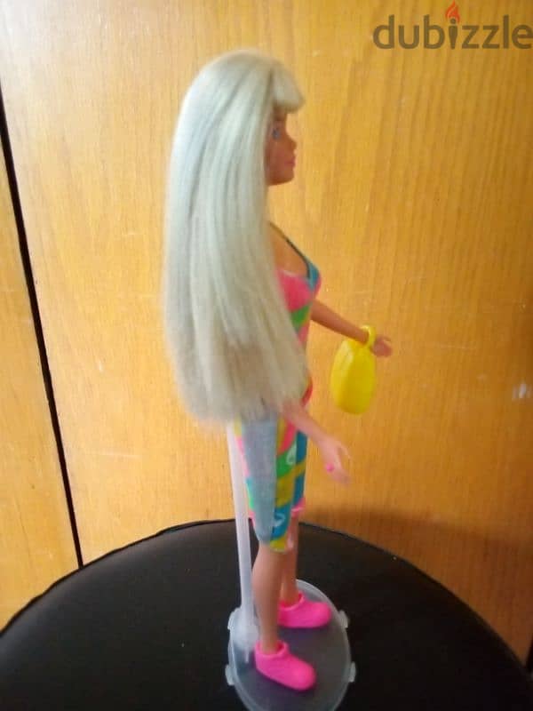 Barbie STICKER CRAZE Mattel 97 Rare great doll sports overol+Shoes+bag 2