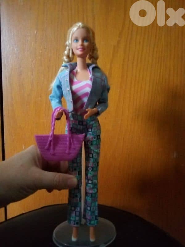 WALKING BARBIE from a set Baby Sister Krissy Rare Mattel 99 Great doll 3
