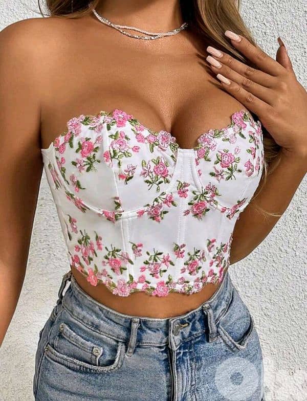 flower corset 0