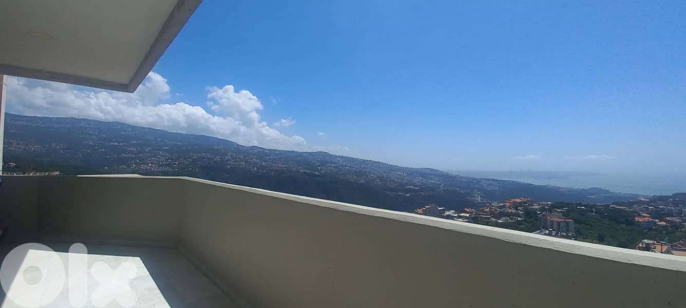 Semi Furnished Apartment+Mountain/sea view for sale in Sehayleh 0