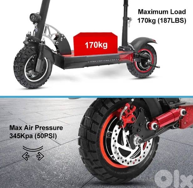 Electric scooter tire original rohan wings 80/65-6 3