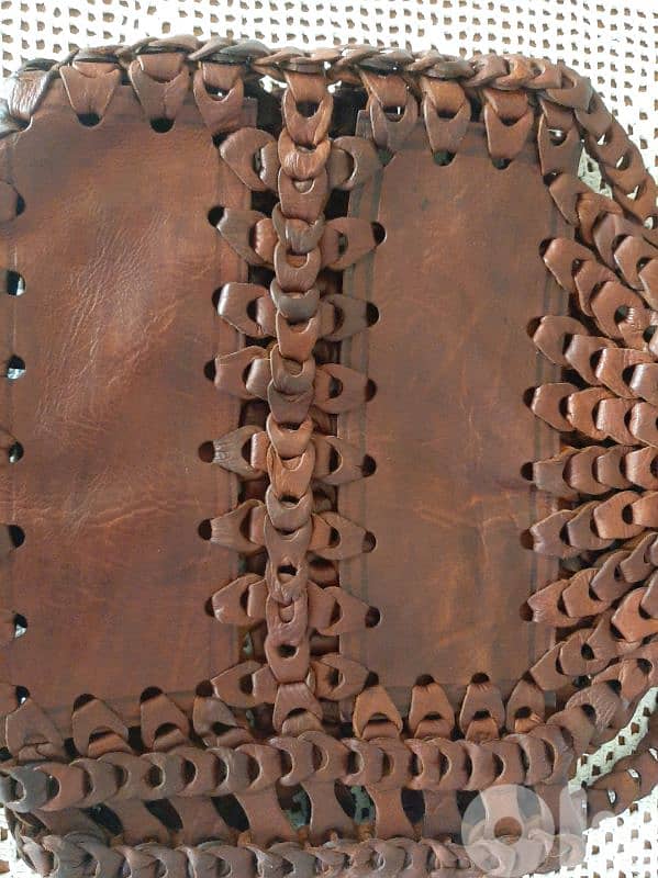 Leather hand bag 2