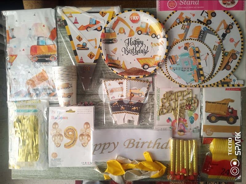 truck birthday theme 2