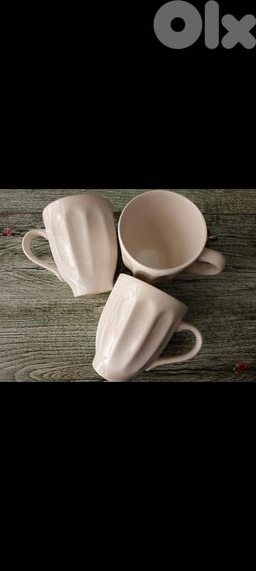 elegant white porcelain mugs 1