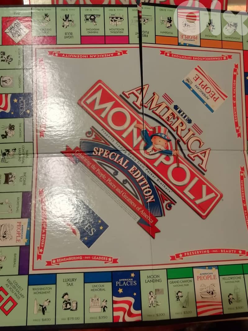 The America Monopoly special edition 2