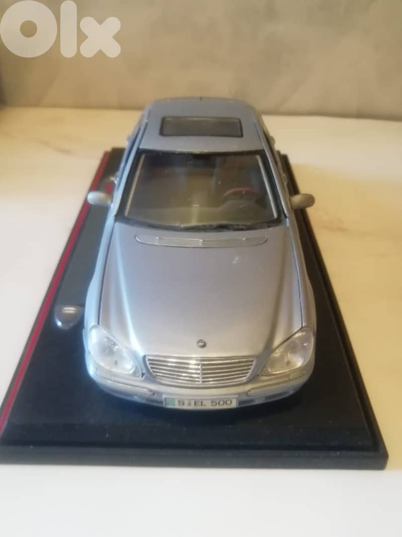 Mercedes Benz S-class 1998 by Maisto  Diecast 1/18 7