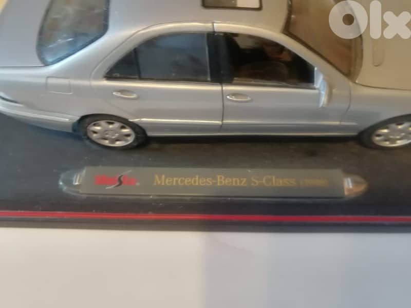 Mercedes Benz S-class 1998 by Maisto  Diecast 1/18 8