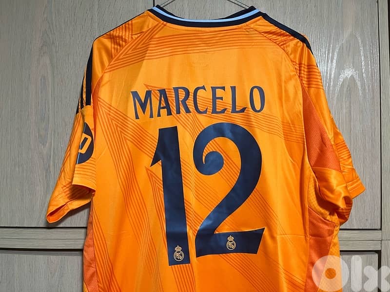 Real Madrid away jersey 2025 retirement of Marcelo legend 2