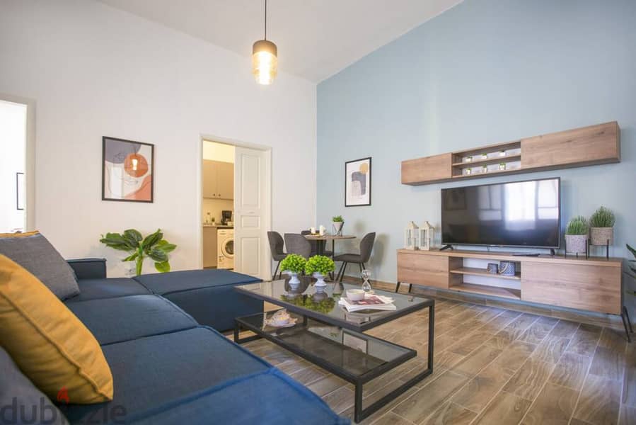 Fully Furnished 2-BR Apartment in Mar Mikhayel - (All Inclusive Deal) 0