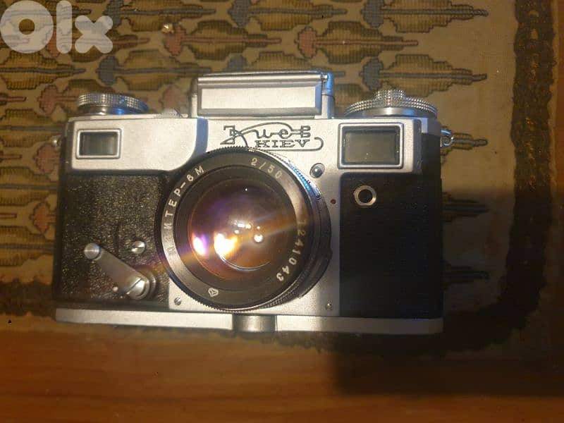 vintage collectible camera kiev,8M,2/50,in excellent condition 1