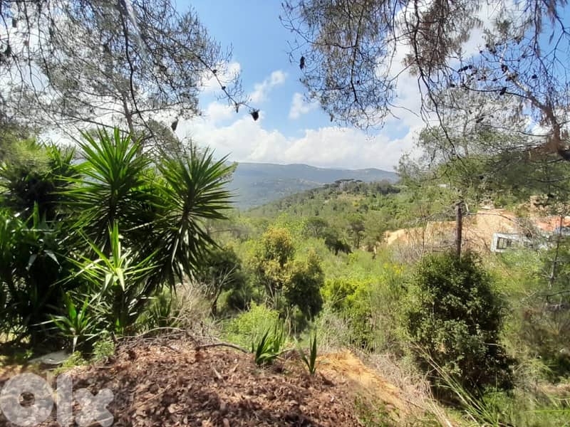 970 Sqm | Prime Location | Land For Sale In Ouyoun | Mountain View 2