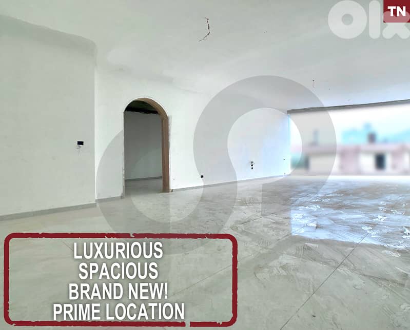 LUXURIOUS SPACIOUS- BRAND NEW- Prime location Zgharta REF#TN120731 0