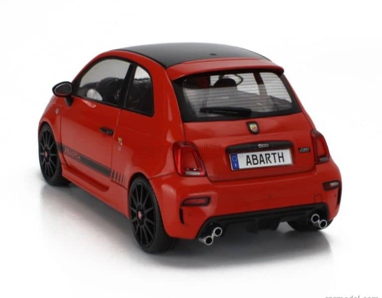 Fiat Abarth 595 (2022) diecast car model 1;18. 2