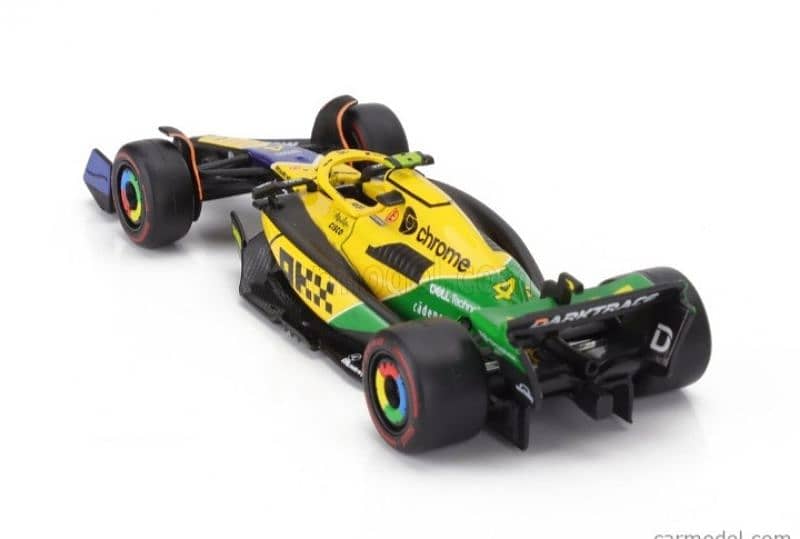 Mclaren MCL38 #4 (Senna 30th Anniversary) diecast car model 1;43. 2