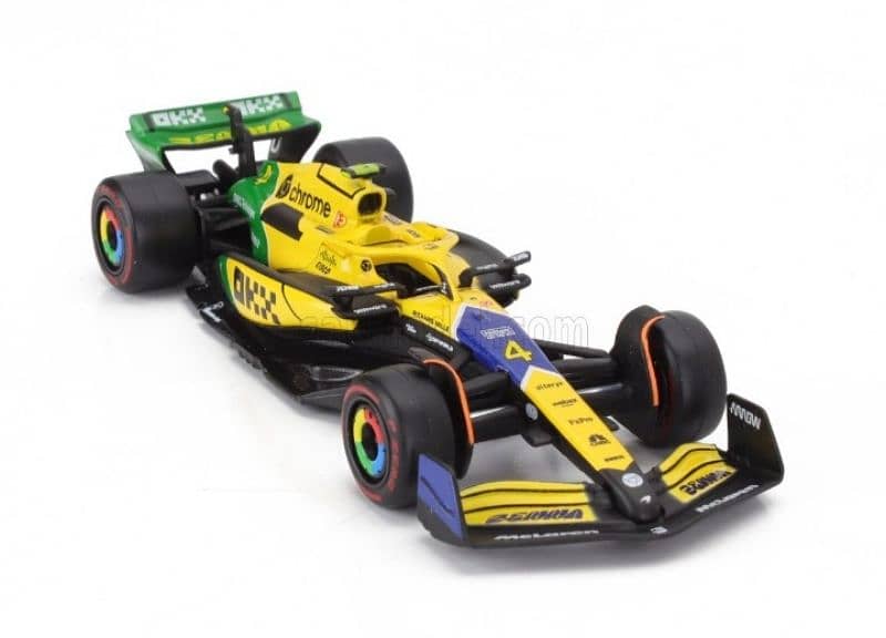 Mclaren MCL38 #4 (Senna 30th Anniversary) diecast car model 1;43. 3
