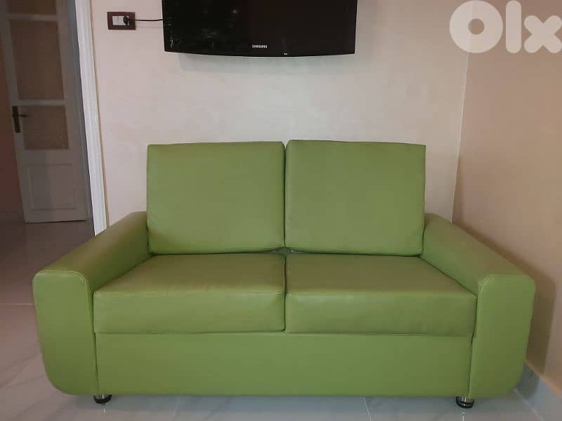 PU Leather Living Room Set 5