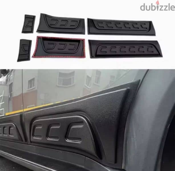 kit jetour T2 Dark knight ABS Material ( 5 pieces )( only kit ) 7