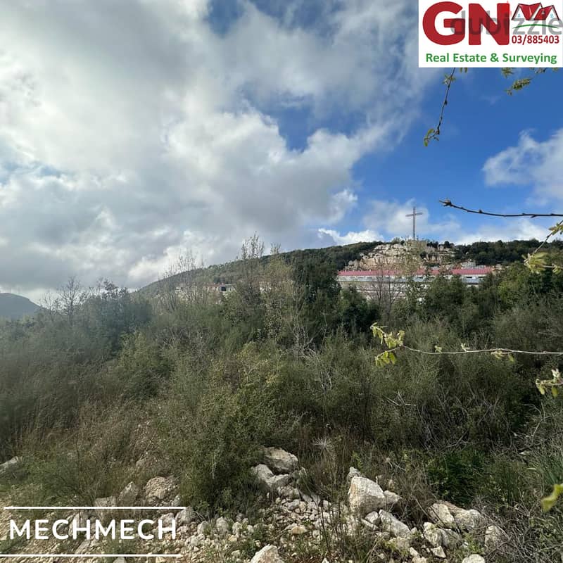 Land In Mechmech For Sale ارض في مشمش للبيع 1